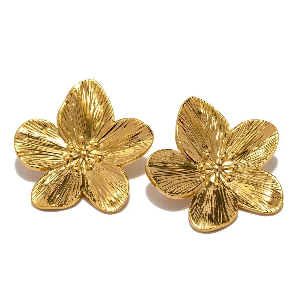 Pendientes Flor Trendy