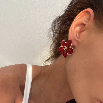 Pendientes Flor