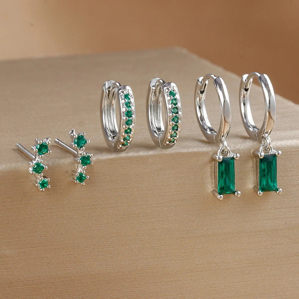 Pendientes zircon mini