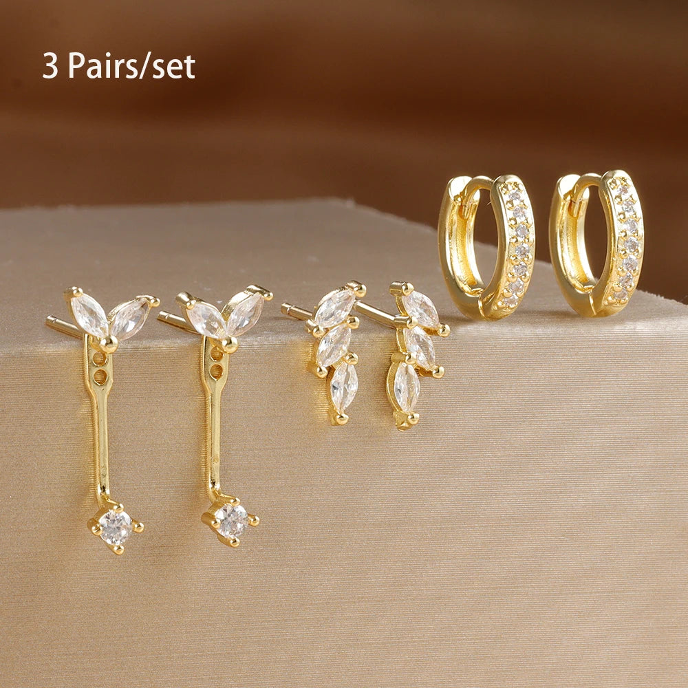 Pendientes zircon mini