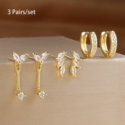 Pendientes zircon mini