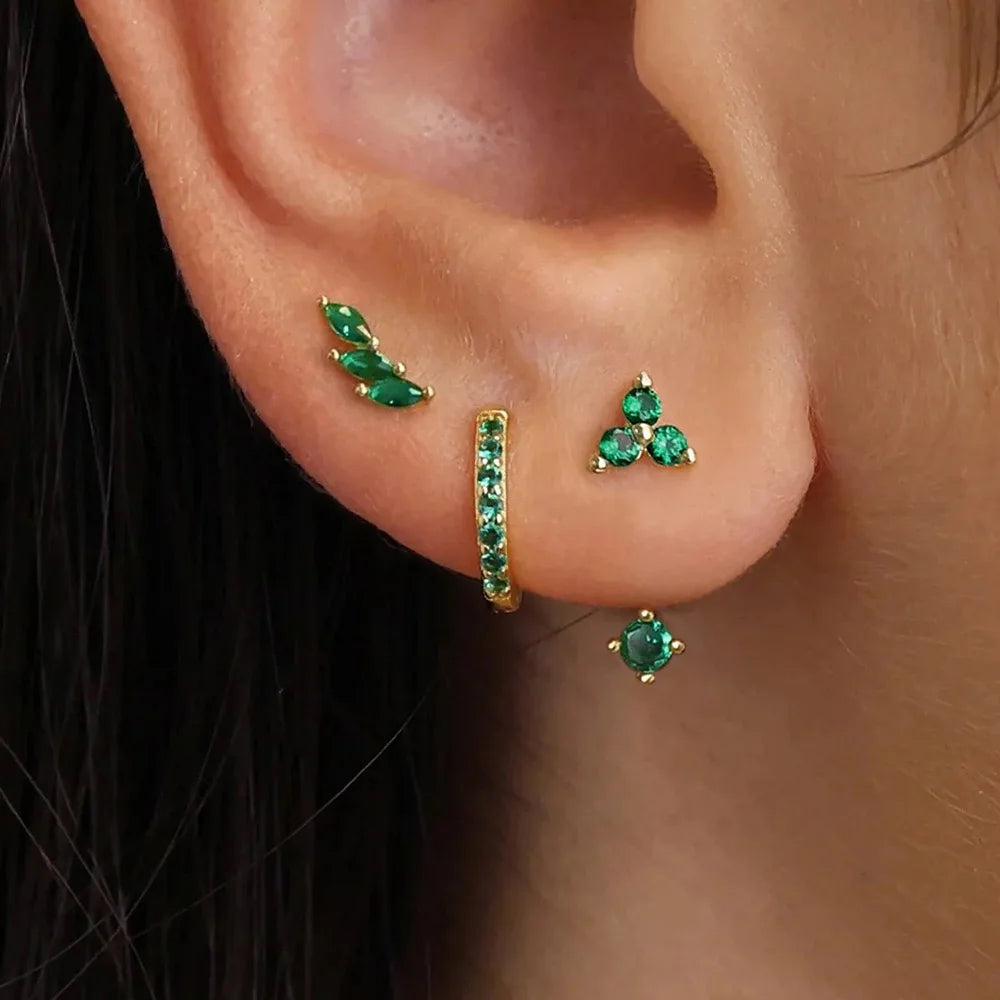 Pendientes zircon mini