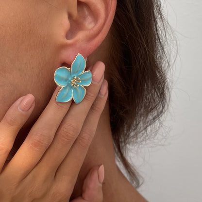 Pendientes Flor