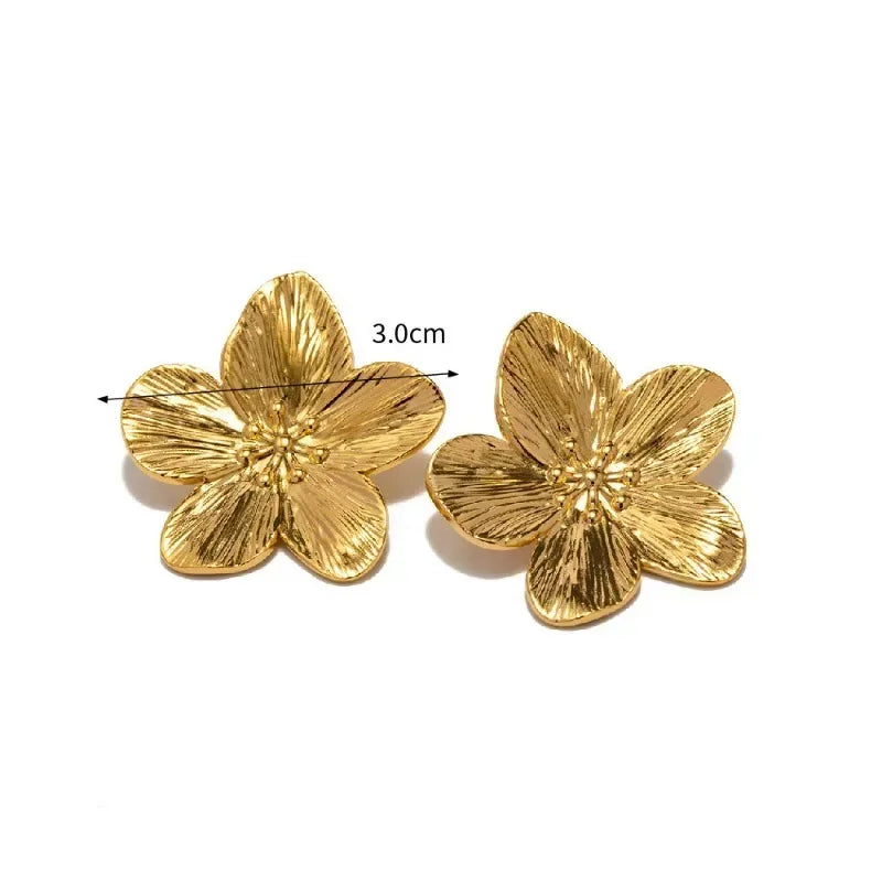 Pendientes Flor Trendy