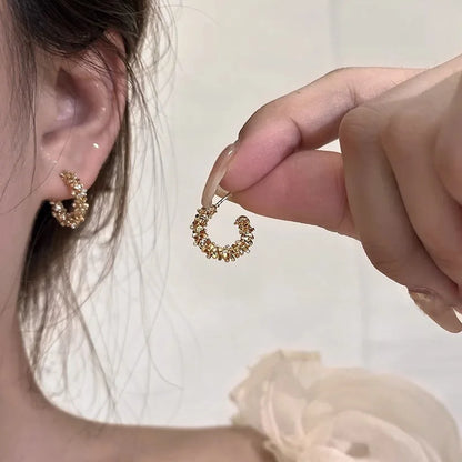 Pendientes aro joya