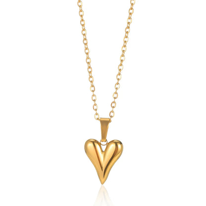 Collar Corazón Acero