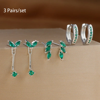 Pendientes zircon mini