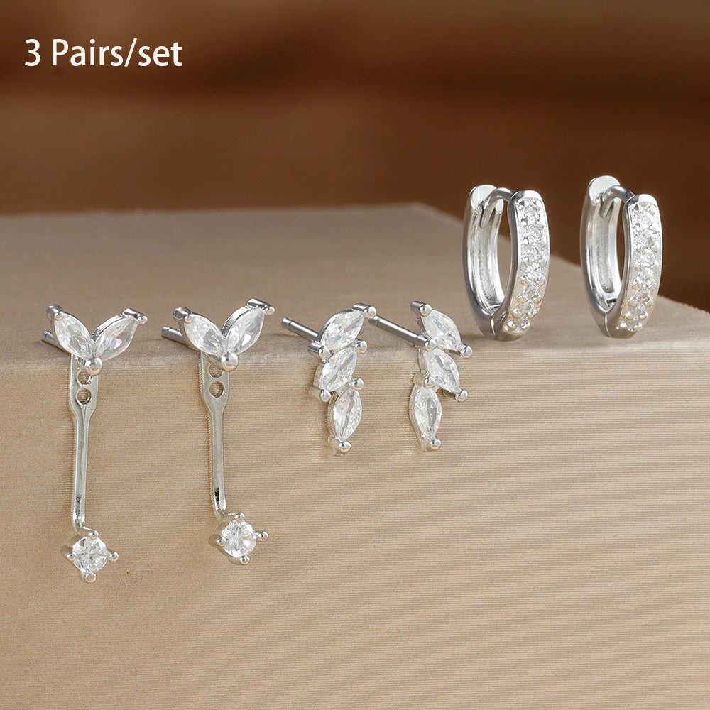 Pendientes zircon mini