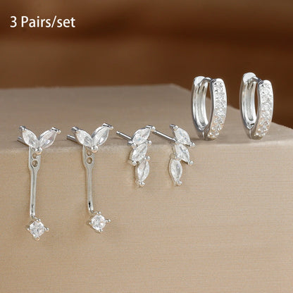 Pendientes zircon mini