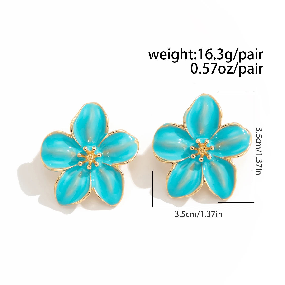 Pendientes Flor