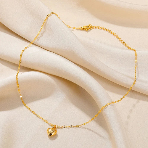 Collar Corazón Acero