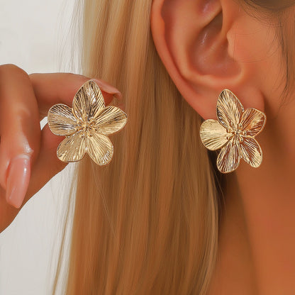 Pendientes Doble Flor