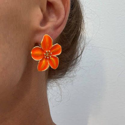 Pendientes Flor