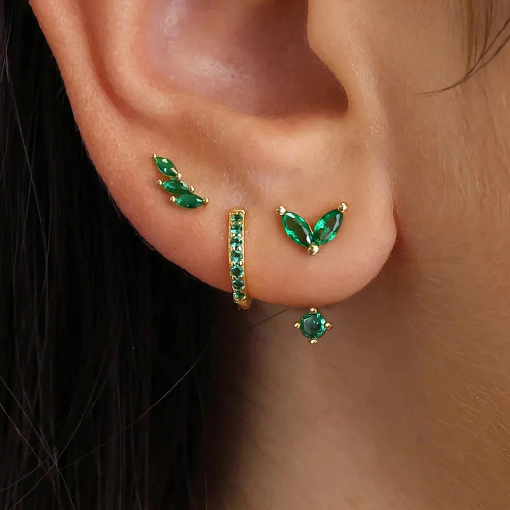 Pendientes zircon mini