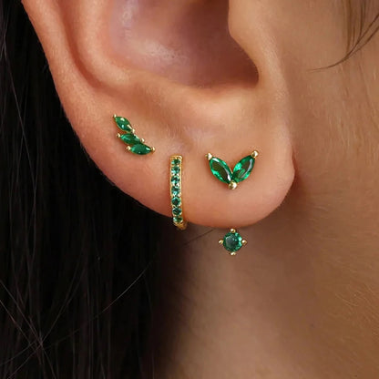 Pendientes zircon mini
