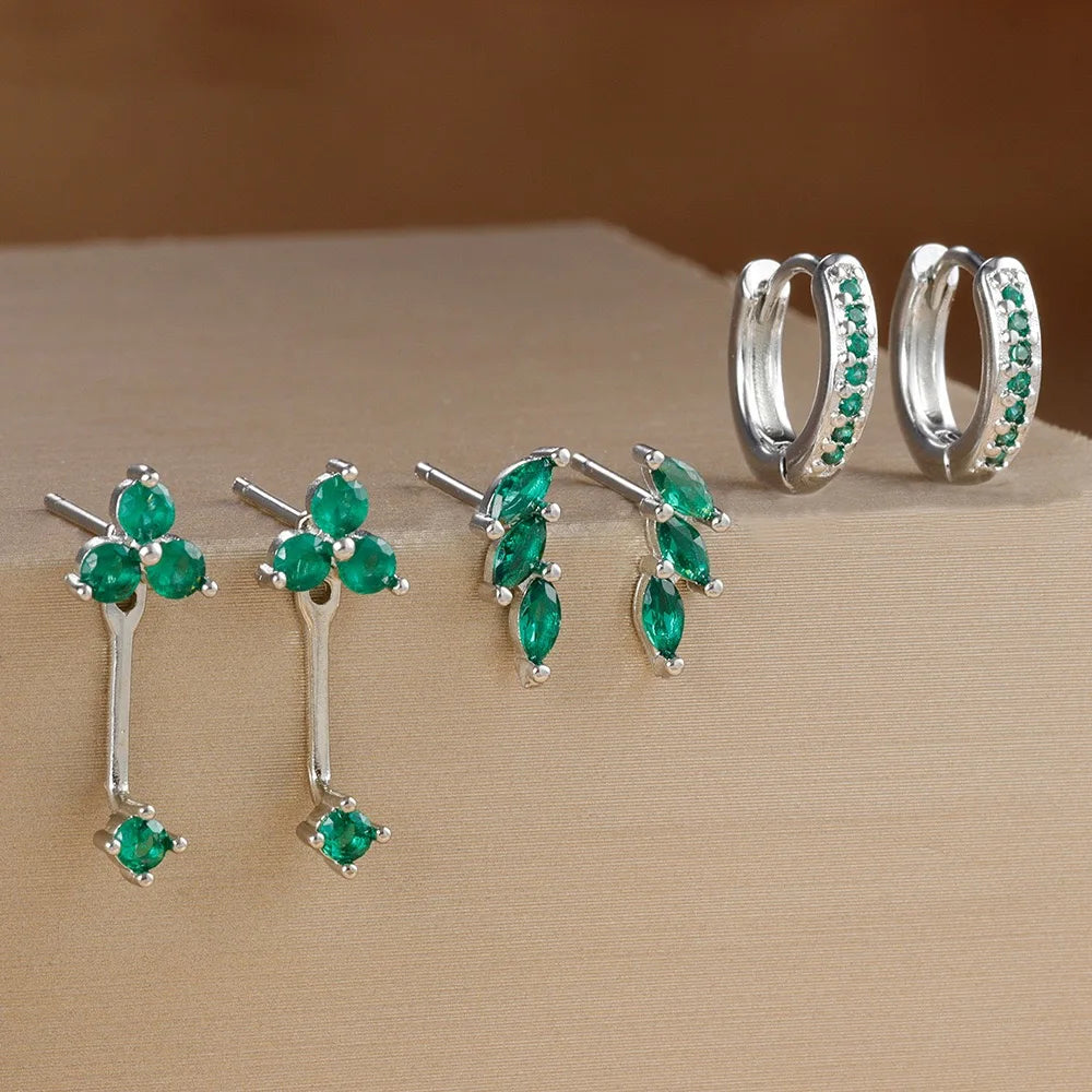 Pendientes zircon mini