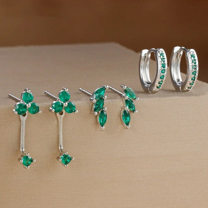 Pendientes zircon mini