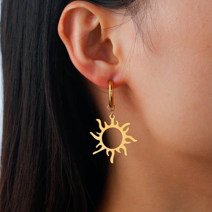 Pendientes sol