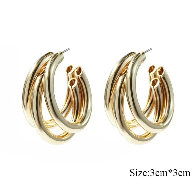 Pedientes Aros Inoxn