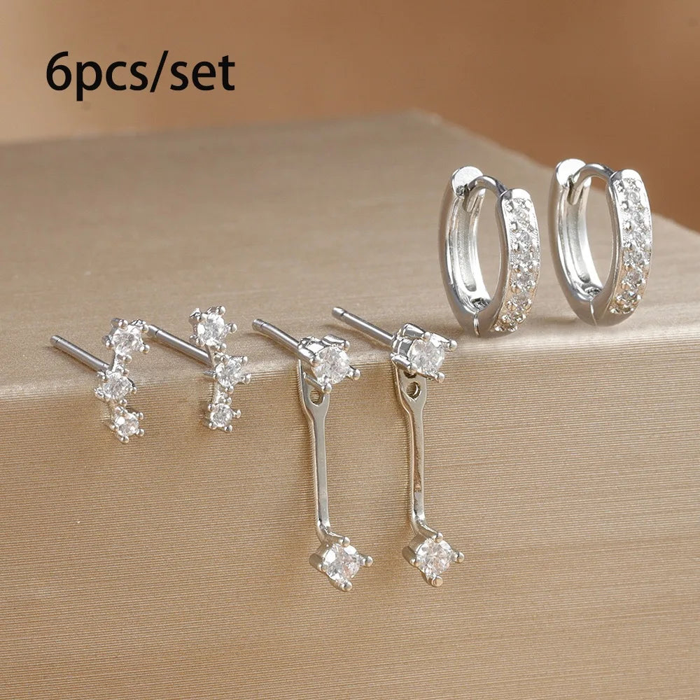 Pendientes zircon mini