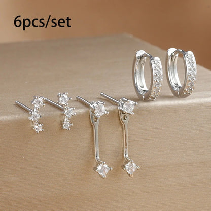 Pendientes zircon mini