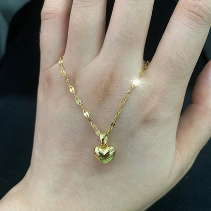 Collar Corazón Acero