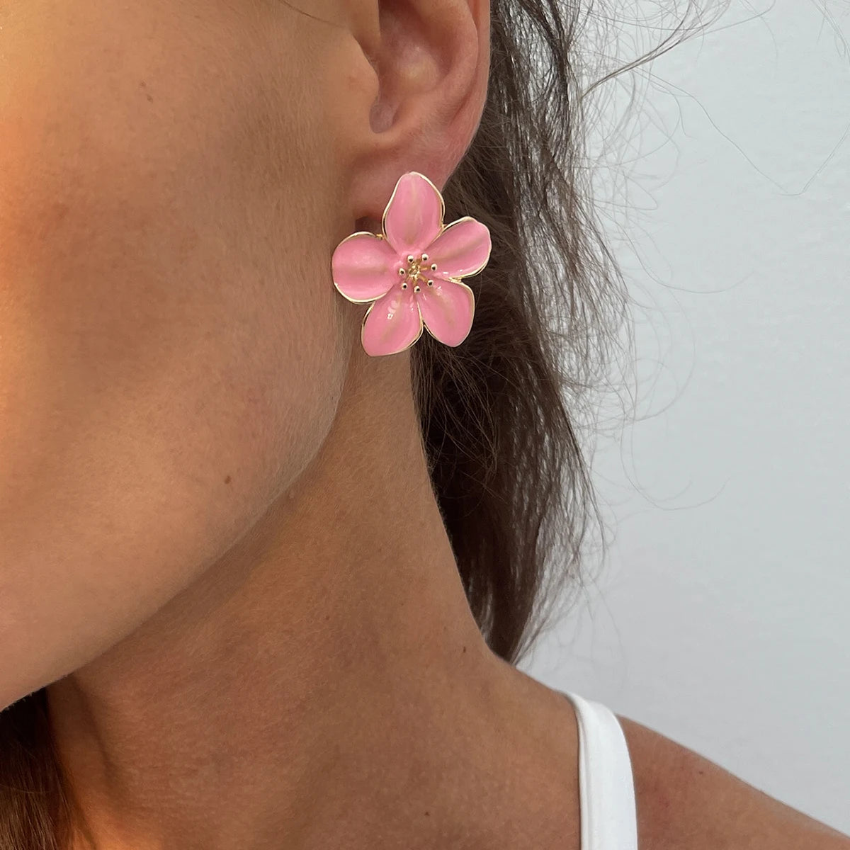 Pendientes Flor